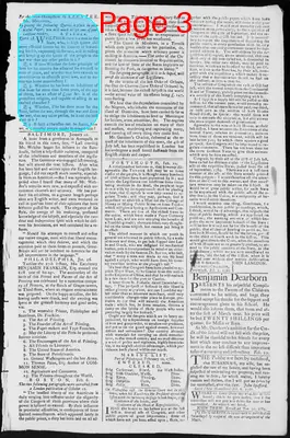 Page thumbnail for Fowle's New Hampshire Gazette And General Advertiser