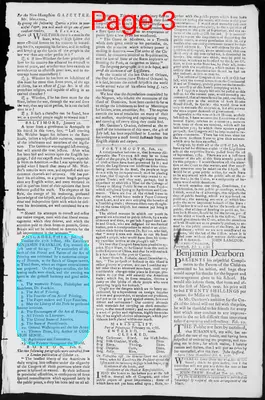 Page thumbnail for Fowle's New Hampshire Gazette And General Advertiser