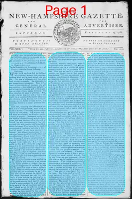 Page thumbnail for Fowle's New Hampshire Gazette And General Advertiser
