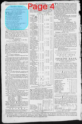 Page thumbnail for Fowle's New Hampshire Gazette And General Advertiser