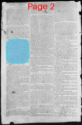 Page thumbnail for Fowle's New Hampshire Gazette And General Advertiser