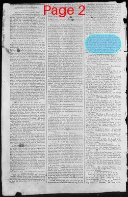 Page thumbnail for Fowle's New Hampshire Gazette And General Advertiser