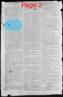 Page thumbnail for Fowle's New Hampshire Gazette And General Advertiser