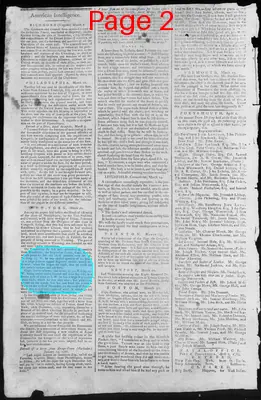 Page thumbnail for Fowle's New Hampshire Gazette And General Advertiser