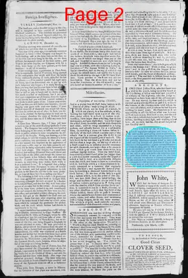 Page thumbnail for Fowle's New Hampshire Gazette And General Advertiser