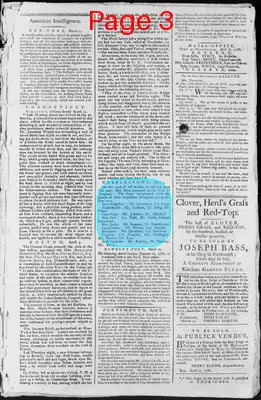 Page thumbnail for Fowle's New Hampshire Gazette And General Advertiser