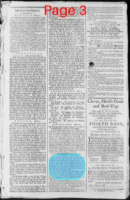 Page thumbnail for Fowle's New Hampshire Gazette And General Advertiser