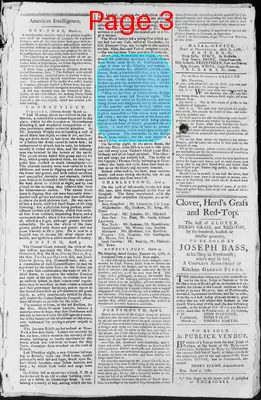 Page thumbnail for Fowle's New Hampshire Gazette And General Advertiser