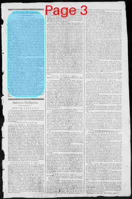 Page thumbnail for Fowle's New Hampshire Gazette And General Advertiser