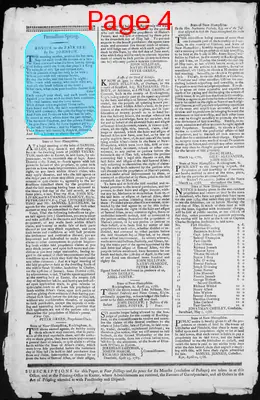 Page thumbnail for Fowle's New Hampshire Gazette And General Advertiser