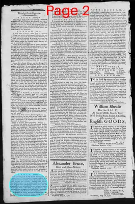 Page thumbnail for Fowle's New Hampshire Gazette And General Advertiser