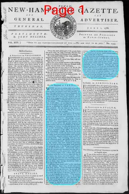 Page thumbnail for Fowle's New Hampshire Gazette And General Advertiser