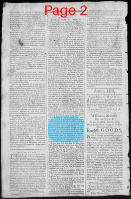 Page thumbnail for Fowle's New Hampshire Gazette And General Advertiser