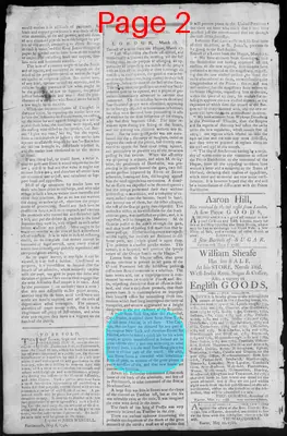 Page thumbnail for Fowle's New Hampshire Gazette And General Advertiser