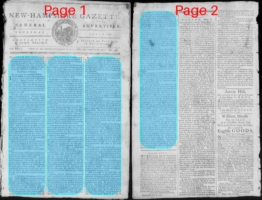Page thumbnail for Fowle's New Hampshire Gazette And General Advertiser