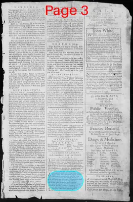 Page thumbnail for Fowle's New Hampshire Gazette And General Advertiser