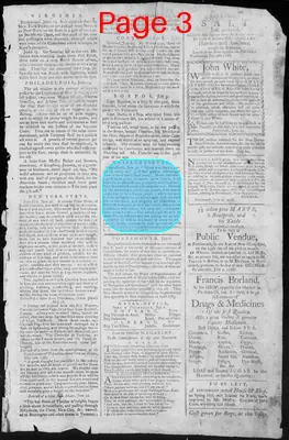 Page thumbnail for Fowle's New Hampshire Gazette And General Advertiser