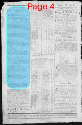 Page thumbnail for Fowle's New Hampshire Gazette And General Advertiser