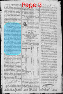 Page thumbnail for Fowle's New Hampshire Gazette And General Advertiser