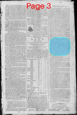 Page thumbnail for Fowle's New Hampshire Gazette And General Advertiser
