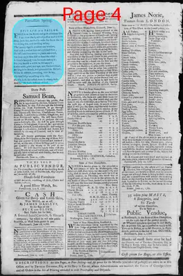 Page thumbnail for Fowle's New Hampshire Gazette And General Advertiser
