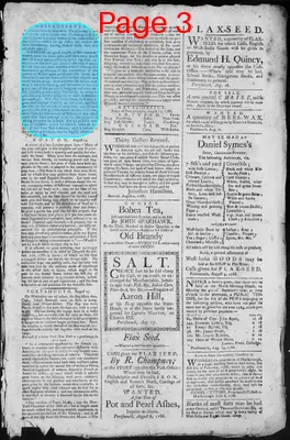 Page thumbnail for Fowle's New Hampshire Gazette And General Advertiser