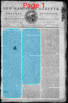 Page thumbnail for Fowle's New Hampshire Gazette And General Advertiser