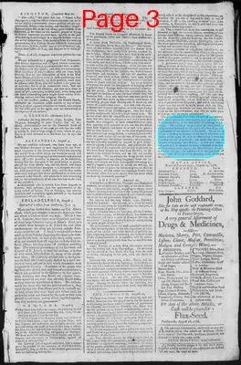 Page thumbnail for Fowle's New Hampshire Gazette And General Advertiser