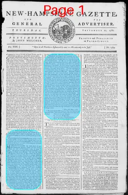 Page thumbnail for Fowle's New Hampshire Gazette And General Advertiser