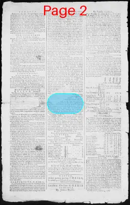 Page thumbnail for Fowle's New Hampshire Gazette And General Advertiser