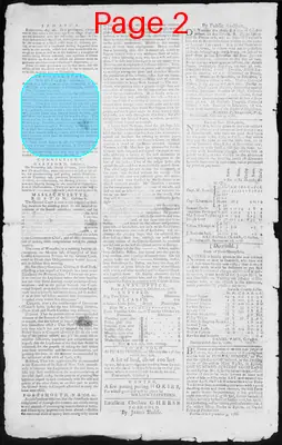 Page thumbnail for Fowle's New Hampshire Gazette And General Advertiser