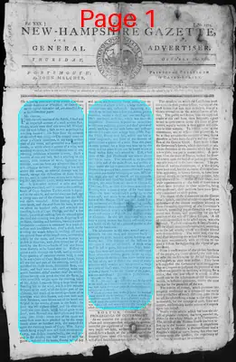 Page thumbnail for Fowle's New Hampshire Gazette And General Advertiser