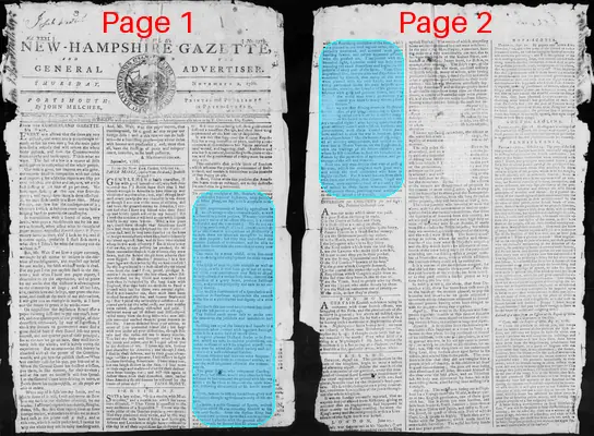 Page thumbnail for Fowle's New Hampshire Gazette And General Advertiser