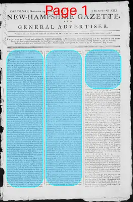 Page thumbnail for Fowle's New Hampshire Gazette And General Advertiser