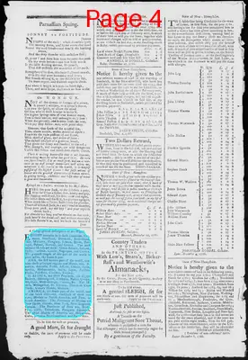 Page thumbnail for Fowle's New Hampshire Gazette And General Advertiser