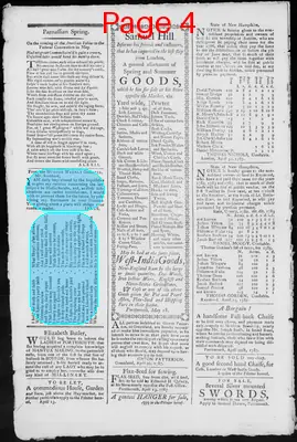 Page thumbnail for Fowle's New Hampshire Gazette And General Advertiser