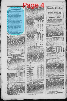 Page thumbnail for The New Hampshire Gazette And General Advertiser