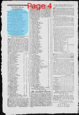 Page thumbnail for The New Hampshire Gazette And General Advertiser