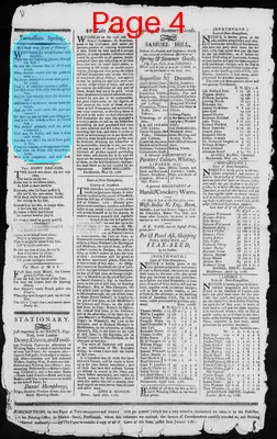 Page thumbnail for The New Hampshire Gazette And General Advertiser