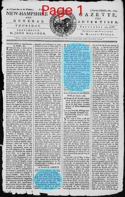 Page thumbnail for The New Hampshire Gazette And General Advertiser
