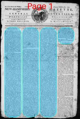 Page thumbnail for The New Hampshire Gazette And General Advertiser
