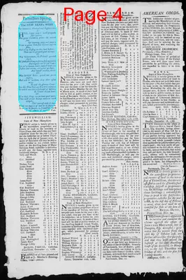 Page thumbnail for The New Hampshire Gazette And General Advertiser