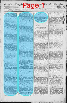 Page thumbnail for The New Hampshire Gazette And General Advertiser