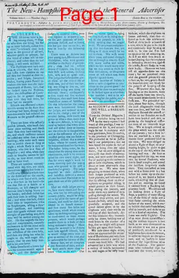 Page thumbnail for The New Hampshire Gazette And General Advertiser