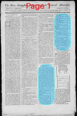 Page thumbnail for The New Hampshire Gazette And General Advertiser