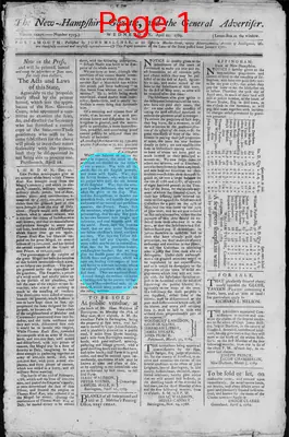 Page thumbnail for The New Hampshire Gazette And General Advertiser