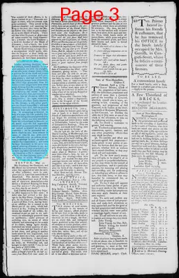 Page thumbnail for The New Hampshire Gazette And General Advertiser