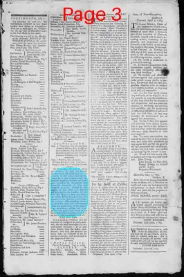 Page thumbnail for The New Hampshire Gazette And General Advertiser