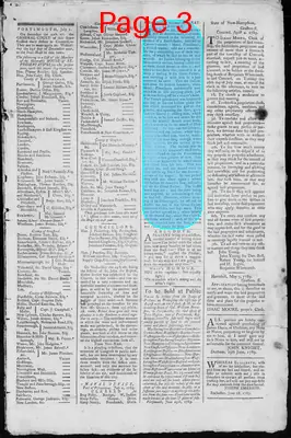 Page thumbnail for The New Hampshire Gazette And General Advertiser