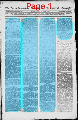 Page thumbnail for The New Hampshire Gazette And General Advertiser